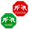 Wrestling Flip Disc | Home & Visitors Sides | Green