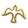 VILLAGE GIFT IMPORTERS Gold-Tone Holy Spirit Dove Lapel Pin |