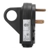 30A Male Plug Electrical Adapter with Ergonomic Grip Handle for