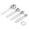 Martha Stewart Richburn 4 Piece Stainless Steel Measuring Spoons
