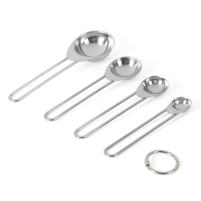 Martha Stewart Richburn 4 Piece Stainless Steel Measuring Spoons