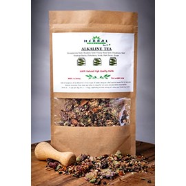 Alkaline Tea Detox Complex Herbal Tea 50g Sarsaparilla Burdock Dandelion PH Balance Herbal Remedies by J.