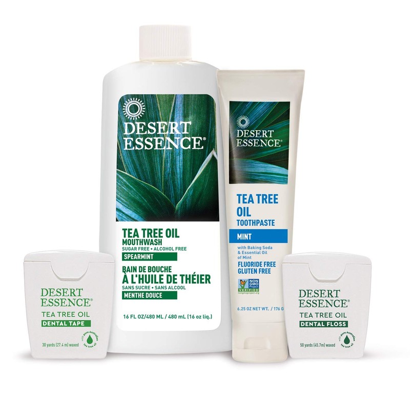 Desert Essence Tea Tree Oil Toothpaste - Mint - 6.25