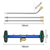 POHIR Undercarriage Pressure Washer Attachment Pro Max 16", Surface Cleaner