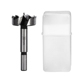 1-1/2 Inch Forstner Drill Bit 38mm Forstner Bits 5/16 Inch Round Shank Wood Drilling Bit Woodworking Hinge Cutter Tool for Wood Plywood Plastic