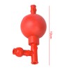 Enwye Rubber Peleus Balls, Quantitative Pipetting Ball with Three Openings,