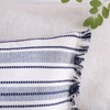 Virexen Boho Lumbar Pillow Cover 14x36 Inch Striped Body Pillow