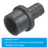 PATIKIL UPVC Reducer Pipe Fitting 32mm OD 20mm Barbed, Straight