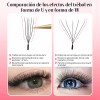 Extensiones De Pestañas Masscaku U 5d, U Shaped 5d W
