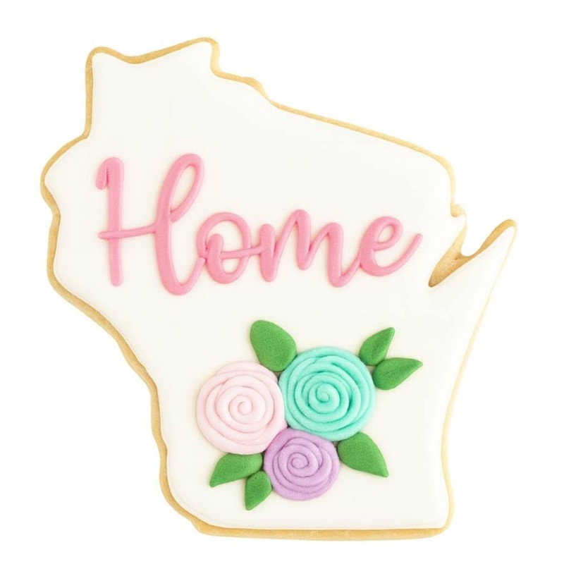 Wisconsin State 4 Inch Cookie Cutter from The Cookie Cutter