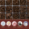 Mandala Crafts Brown Plastic Snaps Fastener Kit & Pliers -
