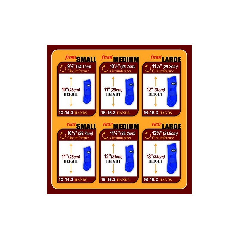 Tough 1 Extreme Vented Sport Boots Set, Red, Small