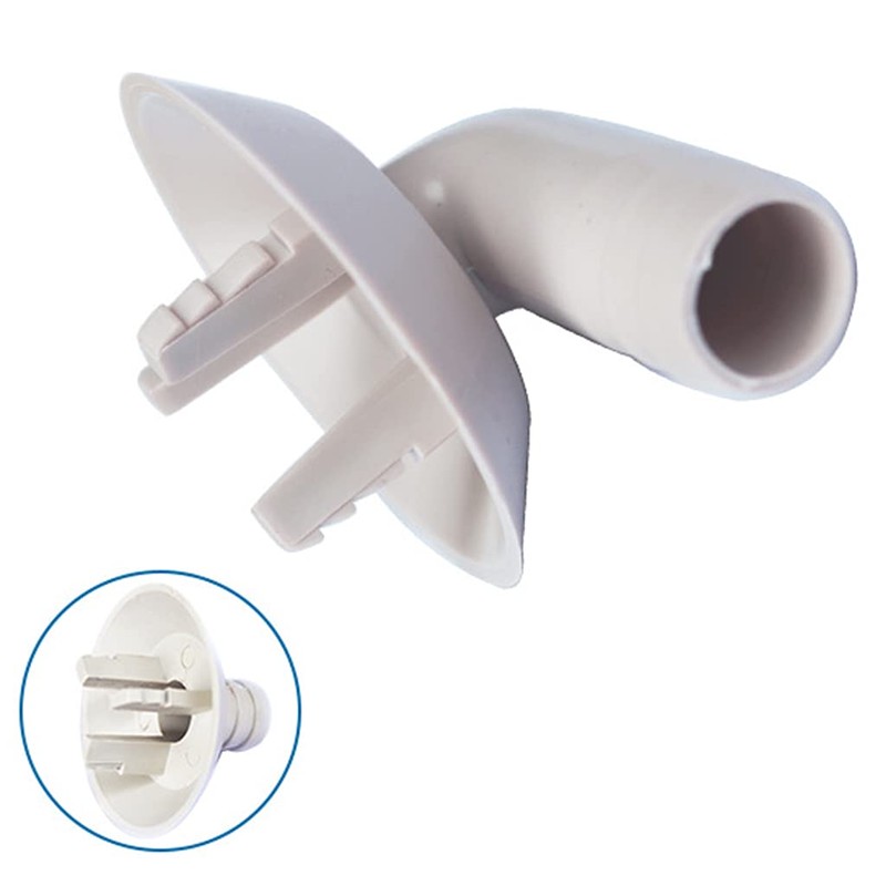Air Conditioning External Unit Drain Hose Connector Elbow 1.02" Three