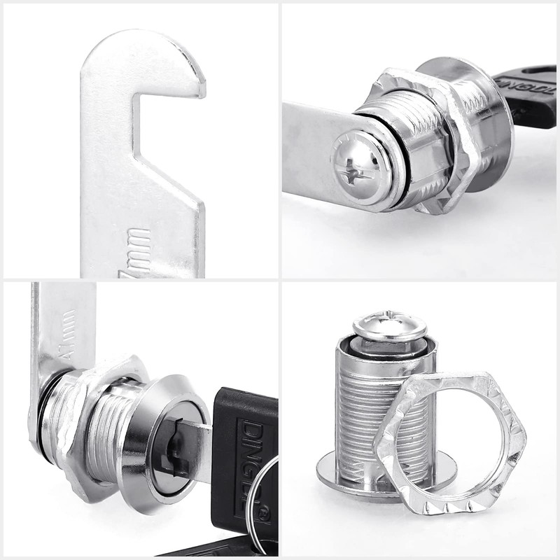 Letterbox Lock 20 mm Comes with 5 Different Lock Plates