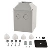 Heschen Master Switch Outdoor Box LW28-63/4 Works for Universal Rotary