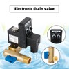 Topteng AC 220V 1/2" Automatic Electronic Timed Air Compressor Auto