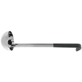 Vollrath 4980620 Black Kool-Touch Handled 6 Ounce Ladle, 1