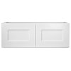 Design House Kitchen Cabinets-Wall, 12 in, White, 33 x 12