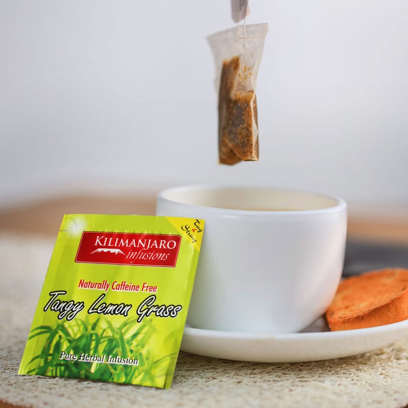 KILIMANJARO INFUSIONS - Lemongrass Tea - Tanzania - Herbal Tea