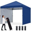 ABCCANOPY Easy Pop up Canopy Tent with 2 Sidewalls for