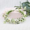 Floral Headpiece Bridal Flower Headband Boho Floral Crown Photo Prop
