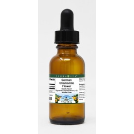 Terravita German Chamomile Flower Glycerite Liquid Extract (1:5) - Vanilla Flavored (1 oz, ZIN: 522259)
