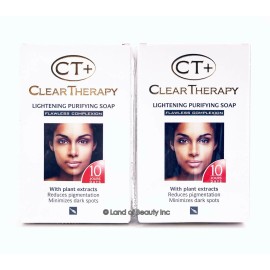 2PCS CT+ Clear Therapy Litening Purifying Soap / 175g (Brand New / Sealed)