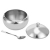 Seasoning Box 304 Stainless Steel Sugar Salt Bowl Container Household