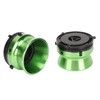 1 Pair 10 Inch Opener Polished Aluminum NAB Hub Adapters