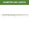 HLOFIZI 1/8" x 3" Masonry Drill Bits 1/8 inch Concrete