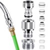 Faucet Quick Adapter Connector with Aerator,Sink Faucet to Shower Hose/Garden