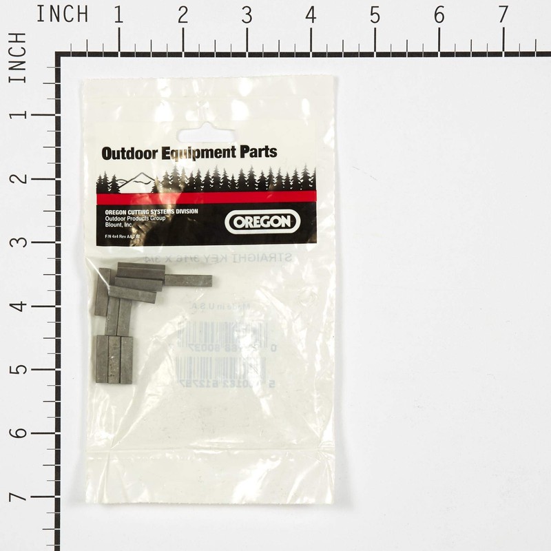Oregon OEM 80-037 Replacement Straight Key 3/16 x 3/4[705]