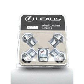TOYOTA Lexus Wheel Lock Set Genuine For LS, LX, 2024 (TX, GX, Tundra, Tacoma, Sequoia)
