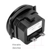 kosiwun Mechanical Hour Meter Round 2" Quartz Engine Hour Timer