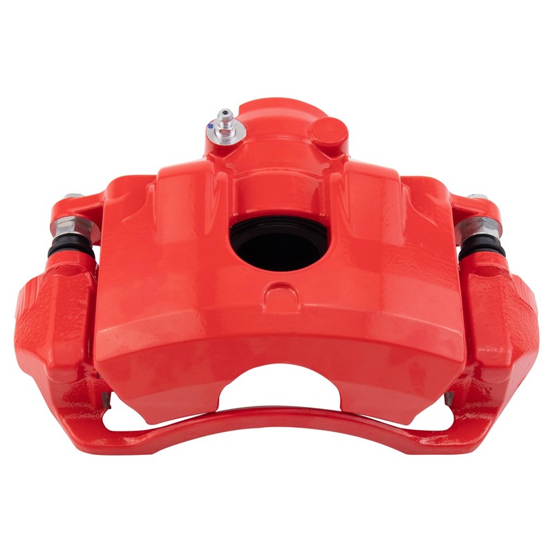 TRQ Performance Front Right Performance Brake Caliper Red Passenger Side
