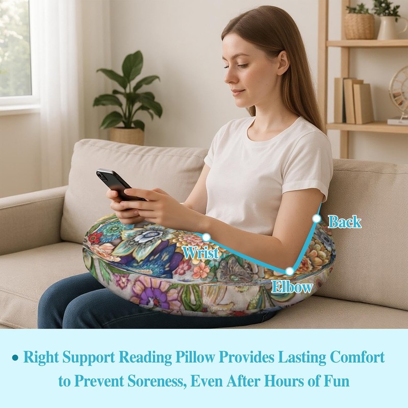 Queen Hero Lap Pillow for Reading & Gaming Lap Desk