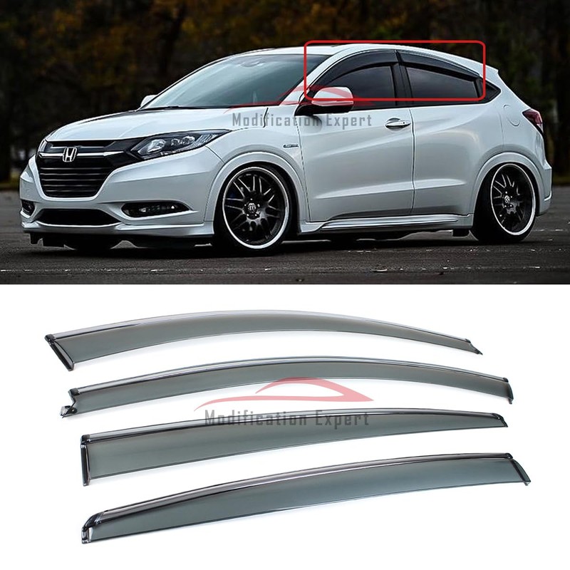 Fits for 2015-2022 Honda HR-V HRV Chrome Trim Smoke Tinted