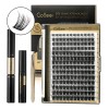 Kit De Extensión De Pestañas Diy Gollee D04 Mas Color