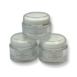Sha's Microdermabrasion Scrub For The Face Rejuvenating Exfoliant Pore Soothing Skincare Smoother Gentle Jojoba
