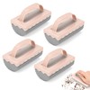Linkidea 4 Pack Beard Cleaner Brush for Sink, Beard Trimmings