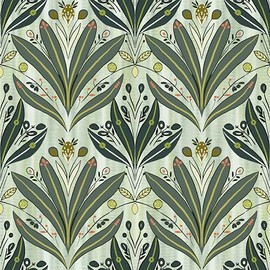 Green Leaf Wallpaper Peel and Stick Wallpaper 17.3"x78.8" Modern Botanical Contact Paper for Cabinets Waterproof Self Adhesive Wall Paper Removable Wallpapers Decorative Neutral Wallpapers for Bedroom