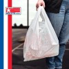 Unbranded T-Shirt Carry-Out Bags 11.5x6.5x22" 1000 Ct Plastic Grocery Shopping
