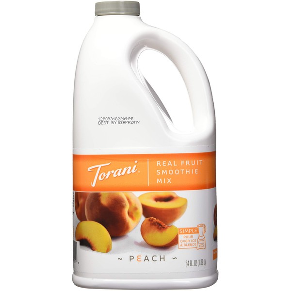 Torani Real Fruit Smoothie Peach Mix