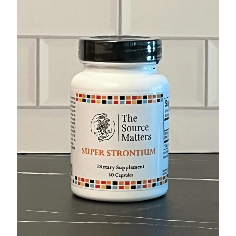 The Source Matters Super Strontium Boost Dietary Supplement | Bone