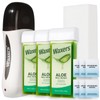 Waxers Roll on Wax Kit Aloe Vera Waxing Roller Depilatory