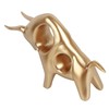 Bull Sculpture Ornaments Exquisite Details Smoother Lines Lucky Home Decorations