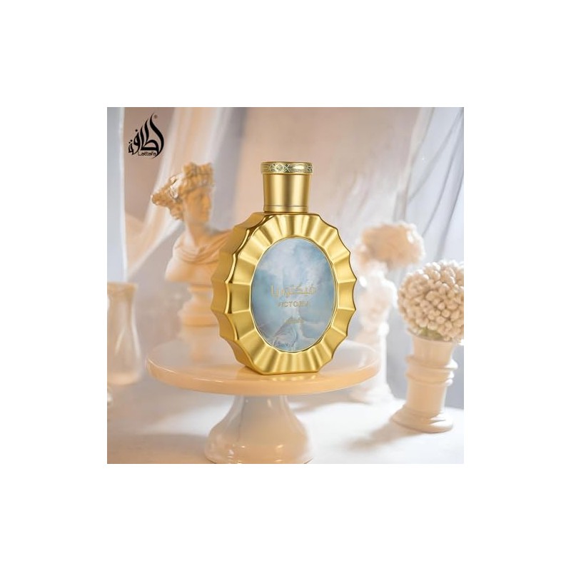 Lattafa Victoria for Women Eau de Parfum Spray, 3.4 Ounce