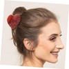 Minkissy Heart Claw Clip for Women No Crease Hair Clips