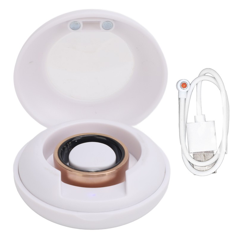 Smart Ring Health Tracker Sleep Monitoring Step Counting IP68 Waterproof