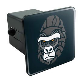 GRAPHICS & MORE Gorilla Face Tow Trailer Hitch Cover Plug Insert